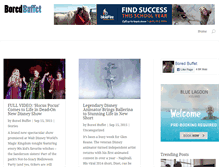 Tablet Screenshot of boredbuffet.com